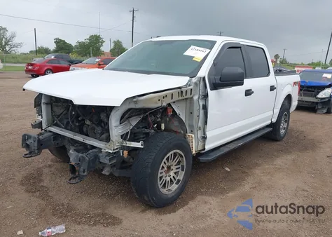 2018 Ford F-150 Xl из США, поврежденный, VIN 1FTEW1E50JFC92374
